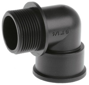 Złączka kątowa 90° 1 1/4" gwint wew. / gwint zew. 8021301