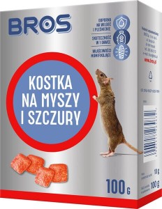 Kostka na myszy i szczury Bros 100g 15941699