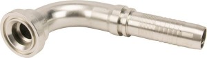 Końcówka węża SFS-NS z kołnierzem 90° 6000, DN32 63.5 mm SFSNS322490