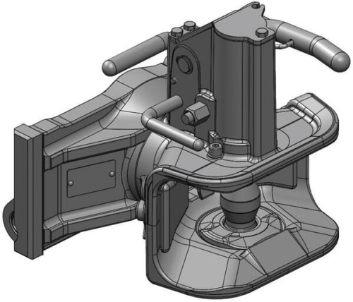 Zaczep transportowy 295mm 052953321A02 - Intertraktor