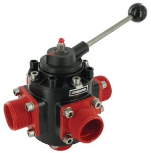 Zawór kulowy 4/5-drog. 1 1/2" VTDC3000