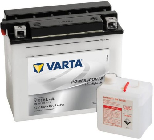 Akumulator 12V 18Ah 200A Powersports Freshpack VARTA 518015020I314PS - Intertraktor