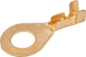 Końcówka przewodu oczkowa, M8 6 mm² 1.2 mm bursztynowa nieizolowana 1440000124