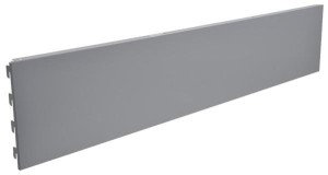 Panel bez otworów 20x100 biała/aluminum 57231102X
