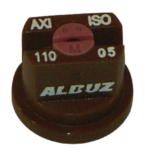 Rozpylacz płaskostrumieniowy AXI 110° 05 brązowy ceramiczny Albuz AXI11005 - Intertraktor
