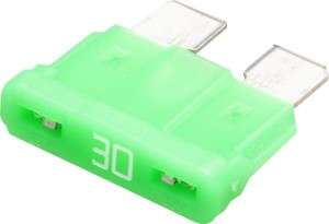 Bezpiecznik płaski, 32V 30A L=18.6 mm zielony 1 szt. Hella 8JS711690002P001