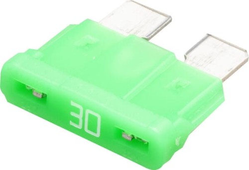 Bezpiecznik płaski, 32V 30A L=18.6 mm zielony 1 szt. Hella 8JS711690002P001 - Intertraktor