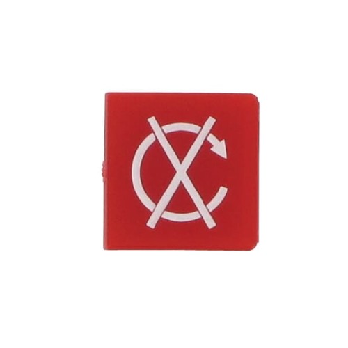 Symbol do przełączników, do zatrzymywania silnika 9XT714300401 - Intertraktor