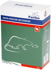Pasta na myszy i szczury 1 kg Farma 1704301000FA