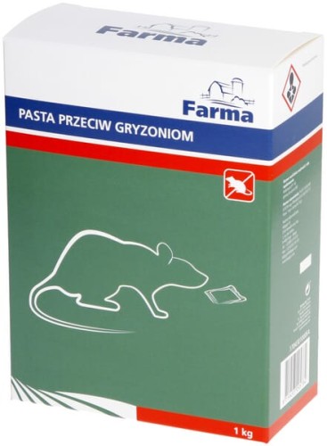 Pasta na myszy i szczury 1 kg Farma 1704301000FA - Intertraktor