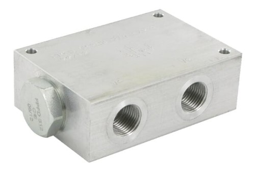 Rozdzielacz przepływu 3/4"x1/2" 75-100 l/min FPFDS12CB34E12 - Intertraktor