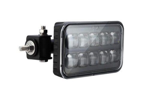 Lampa robocza LED, prostokątna 60W 5600lm 9/36V Glare-free flood 10 LED Kramp LA10520 - Intertraktor