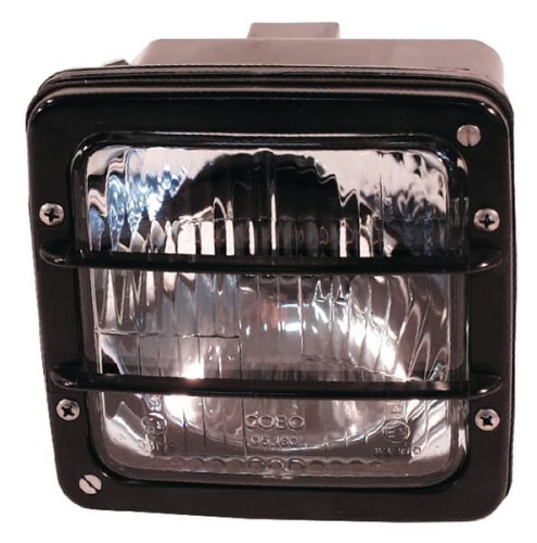 Reflektor halogenowy, kwadratowy, 12/24V lewy/prawy przykręcany Cobo 05203000 - Intertraktor