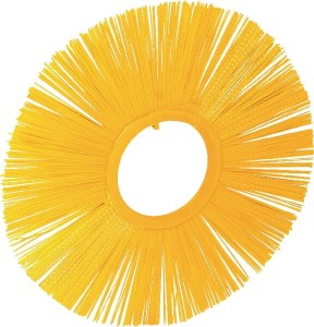 Szczotka pierścieniowa prosta 900x7" polyester 3.0 mm żółta 5031789000N