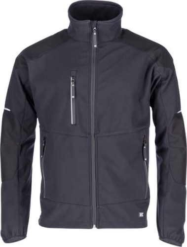 Softshell męska, czarny, rozmiar M, Kramp Technical, Kramp KW211680001050 - Intertraktor