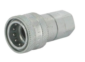 Szybkozłącze gniazdo 1/4" gwint wew. 1/4" BSP z zaworem grzybkowym NV NV14GASF
