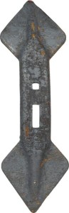 Redliczka 450x135x20 mm obracalna wygięta, 2-otw. CP2821