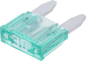 Bezpiecznik płaski Mini, 32V 30A L=16.3 mm zielony op. 50 szt. iMaXX SI20269
