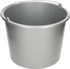Wiadro Gripline 20 l szare VV250553