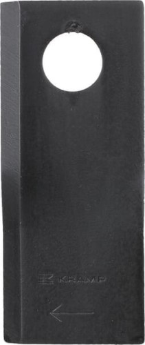 Nożyk kosiarki rotacyjnej prawy 112x48x4 mm otwór Ø 19 mm okrągły pasuje do Fella/Krone 25 szt. 134308KR - Intertraktor