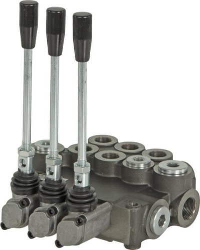 Rozdzielacz hydrauliczny MBV11, 3 sekcyjny A1A1C1G KZ1 gopart MBV113002GP - Intertraktor