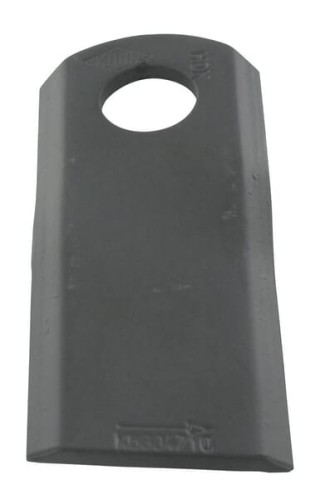 Nożyk kosiarki rotacyjnej lewy 116x48x4 mm otwór Ø 20.50 mm okrągły pasuje do Kuhn 25 szt. K6804710 - Intertraktor