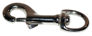 Karabińczyk z okrętką ocynk, 20 mm MK20