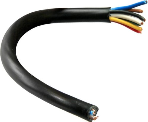 Przewód elektryczny, 7 x 1.50 mm² PCW, czarny Vapormatic VLC2352 - Intertraktor