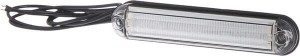 Lampa obrysowa LED, 0.3/1.3W prostokątna 12/24V biała 6 LED Kramp LA103160