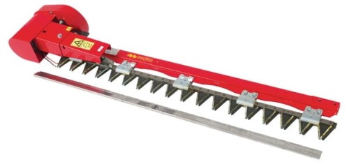 Listwa tnąca boczna z napędem elektrycznym, L-1350, 12V, lewa 3850RT135E12R - Intertraktor