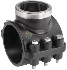 Opaska do nawiercania rurociągów PP 40mm x 3/4" GW 7040034