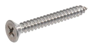 Wkręt samowiercący 4.8x45 mm PZ2 z łbem stożkowym, stal szlachetna, DIN7982C Kramp 7982C4845RVSP100
