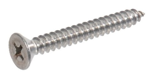 Wkręt samowiercący 4.8x50 mm PZ2 z łbem stożkowym, stal szlachetna, DIN7982C Kramp 7982C4850RVSP100 - Intertraktor