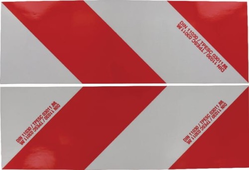 Zestaw nakl. ostrz. 423×141mm WB50073SET - Intertraktor