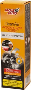 Preparat do czyszczenia klimatyzacji i nawiewów Clean Air Moje Auto, 150 ml 1025050920