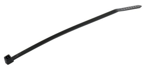 Opaski kablowe 2.5x160 mm czarne op. 100 szt. TRB25160BLA - Intertraktor