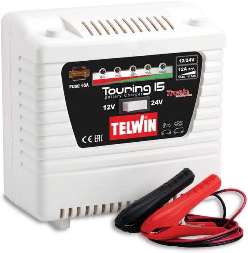 Ładowarka akumulatorów Touring 15 230V 12/24V 807592TEL - Intertraktor