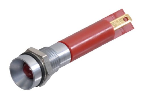 Lampka kontrolna, LED czerwona Q8R1GXXR12E - Intertraktor