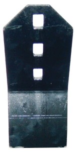 Redliczka 240x100x8 mm wzmocniona płaska, 3-otw. pasująca do Väderstad Kramp 419999KR
