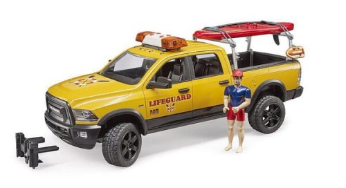 Samochód RAM 2500 Power Wagon Life Guard z ratownikiem i akcesoriami U02506 - Intertraktor