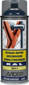 Lakier akrylowy w sprayu, RAL 5011 stalowo granatowy 400 ml 07005