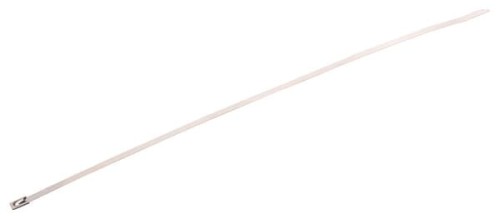 Opaska kablowa 4.5x370 mm srebrna, Stal szlachetna, max. Ø 102 mm Kramp TR45370RVS - Intertraktor