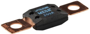 Bezpiecznik Mega, 200A L=68.6 mm niebieski op. 1 szt. Hella 8JS742902041