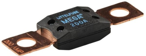 Bezpiecznik Mega, 200A L=68.6 mm niebieski op. 1 szt. Hella 8JS742902041 - Intertraktor