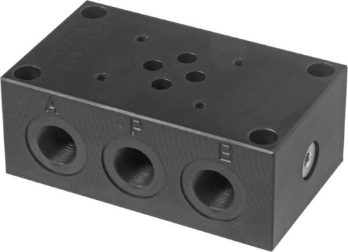 Płyta CETOP 3, ES3D38L3 ES3D38L3 - Intertraktor