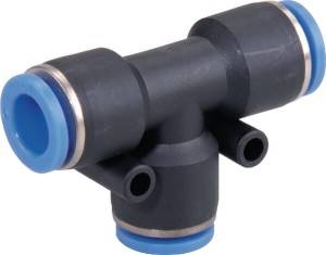 Trójnik wtykowy T, 4 mm Kramp TC4P
