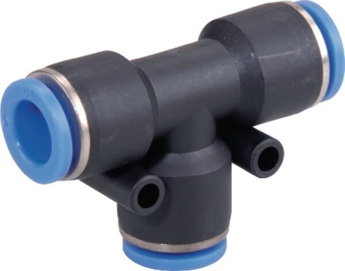 Trójnik wtykowy T, 12 mm Kramp TC12P - Intertraktor