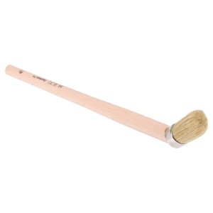 Pędzel okrągły uchwyt wygięty, włosie świńskie białe 30 mm CP2312830