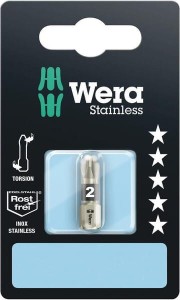 Bit krzyżowy 1/4" Wera PZ, 3x25 mm SC38551TSSBPZ3