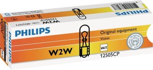 Żarówka 12V W2W 2W W2x4.6d Philips GL12505CP
